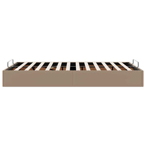 Οθωμανικό κρεβάτι χωρίς στρώμα Cappucino 80x200 cm Faux Leather