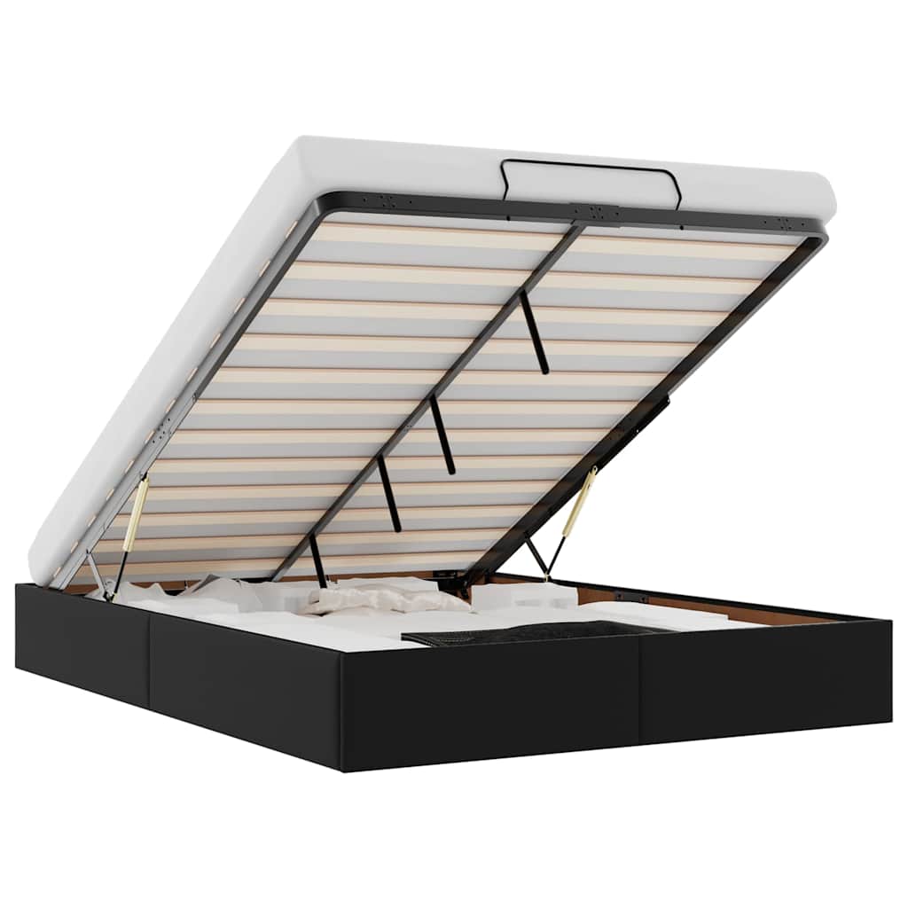 Πλαίσιο κρεβατιού οθωμανικού κρεβατιού χωρίς στρώμα Μαύρο - Pakobazaar