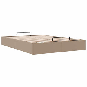 Οθωμανικό κρεβάτι χωρίς στρώμα Cappucino 80x200 cm Faux Leather