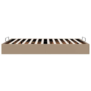 Οθωμανικό κρεβάτι χωρίς στρώμα Cappucino 80x200 cm Faux Leather