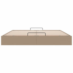 Οθωμανικό κρεβάτι χωρίς στρώμα Cappucino 80x200 cm Faux Leather - Pakobazaar