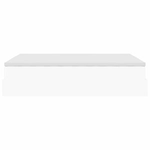 Οθωμανικό κρεβάτι με στρώμα Λευκό 140x200cm Faux Leather - Pakobazaar