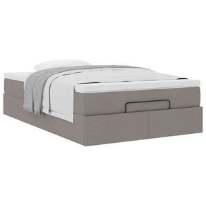 Οθωμανικό κρεβάτι με στρώμα Taupe 120x190 cm Ύφασμα