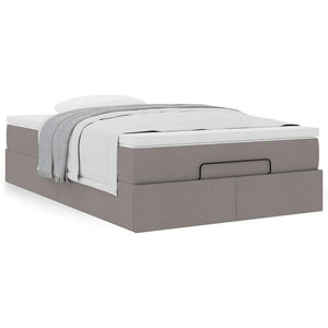 Οθωμανικό κρεβάτι με στρώμα Taupe 120x200cm ύφασμα - Pakobazaar