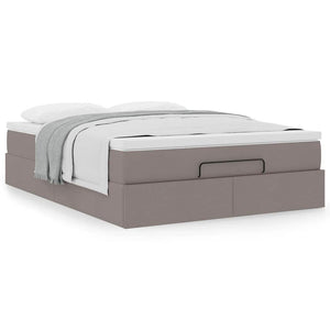 Οθωμανικό κρεβάτι με στρώμα Taupe 140x200cm ύφασμα