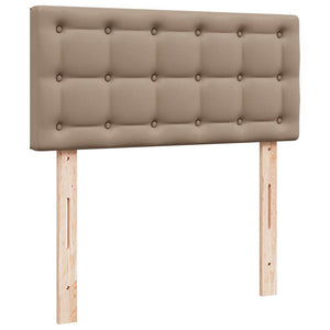 Οθωμανικό κρεβάτι με στρώμα Cappucino 90x190cm Faux Leather - Pakobazaar