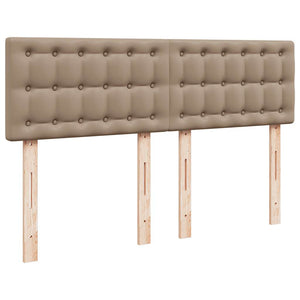 Οθωμανικό κρεβάτι με στρώμα Cappucino 140x190cm Faux Leather - Pakobazaar