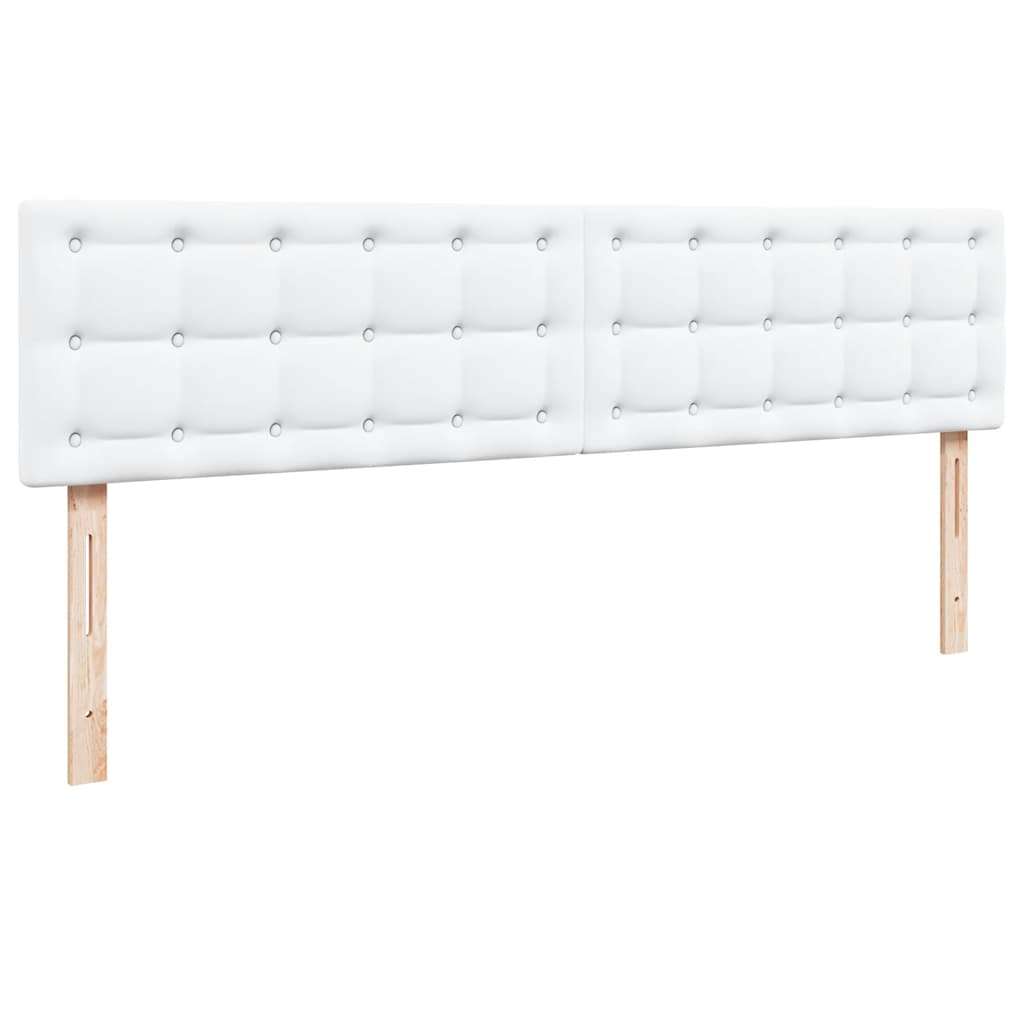 Οθωμανικό κρεβάτι με στρώμα Λευκό 160x200cm Faux Leather - Pakobazaar