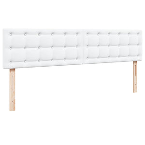 Οθωμανικό κρεβάτι με στρώμα Λευκό 160x200cm Faux Leather - Pakobazaar