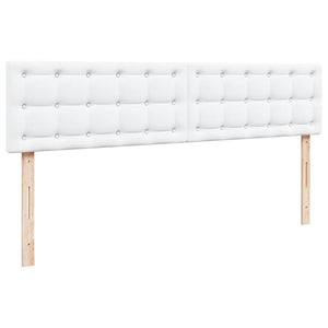 Οθωμανικό κρεβάτι με στρώματα Λευκό 200x200cm Faux Leather - Pakobazaar