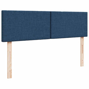 Οθωμανικό κρεβάτι με στρώμα μπλε 140x190cm ύφασμα