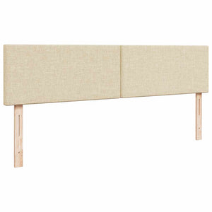 Οθωμανικό κρεβάτι με στρώμα Cream 180x200cm ύφασμα