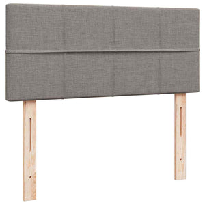 Οθωμανικό κρεβάτι με στρώμα Taupe 120x190 cm Ύφασμα