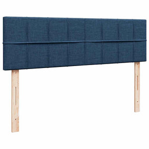 Οθωμανικό κρεβάτι με στρώμα μπλε 140x190cm ύφασμα