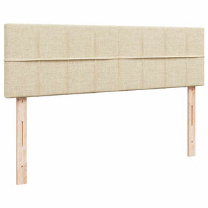 Οθωμανικό κρεβάτι με στρώμα Cream 140x200cm ύφασμα