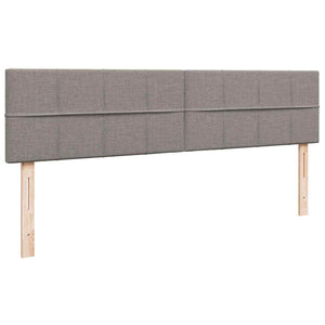 Οθωμανικό κρεβάτι με στρώμα Taupe 200x200 cm Ύφασμα - Pakobazaar