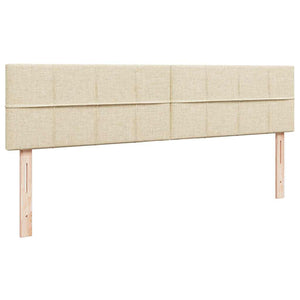 Οθωμανικό κρεβάτι με στρώμα Cream 200x200 cm Ύφασμα
