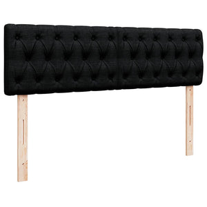 Οθωμανικό κρεβάτι με στρώμα Μαύρο 140x190cm Ύφασμα - Pakobazaar