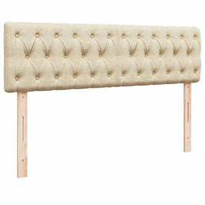 Οθωμανικό κρεβάτι με στρώμα Cream 140x190cm ύφασμα - Pakobazaar