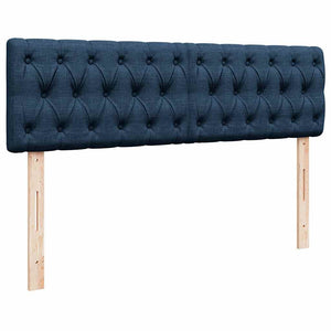 Οθωμανικό κρεβάτι με στρώμα μπλε 140x190cm ύφασμα