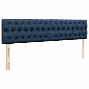 Οθωμανικό κρεβάτι με στρώμα μπλε 160x200cm ύφασμα - Pakobazaar