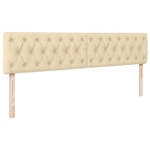 Οθωμανικό κρεβάτι με στρώμα Cream 180x200cm ύφασμα - Pakobazaar
