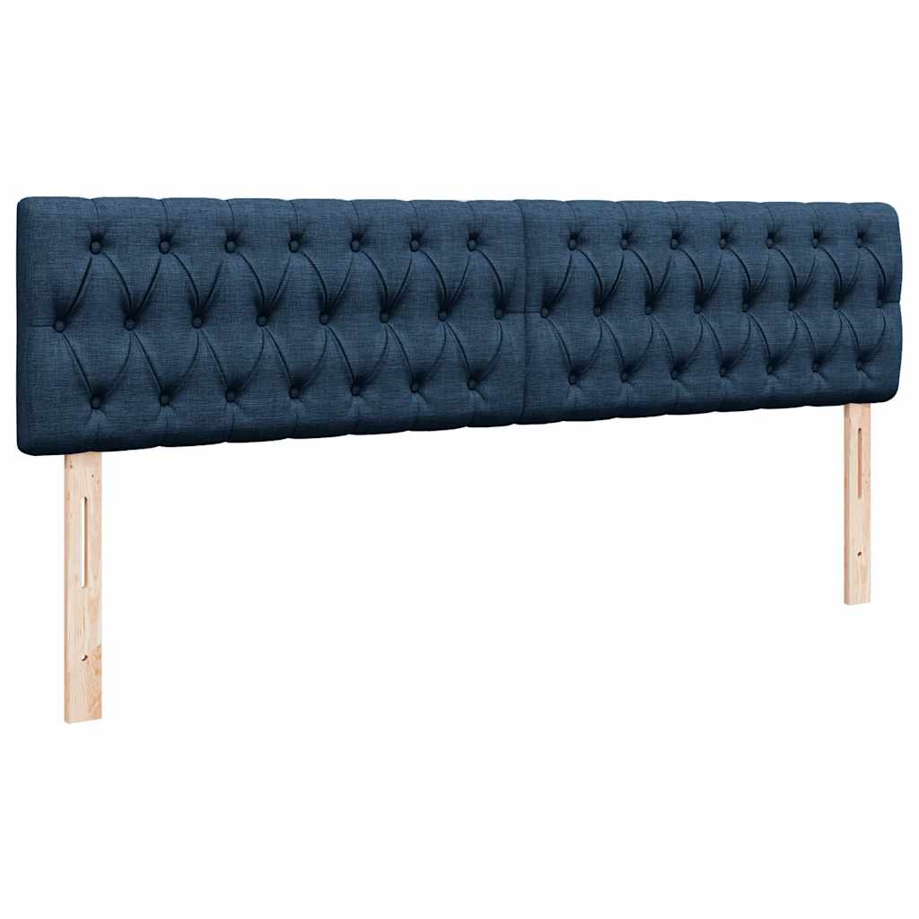 Οθωμανικό κρεβάτι με στρώμα μπλε 180x200cm ύφασμα - Pakobazaar