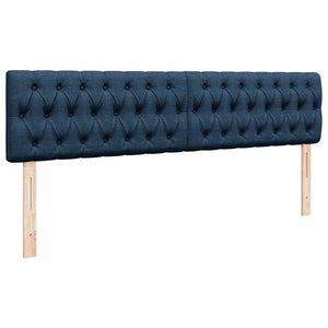 Οθωμανικό κρεβάτι με στρώμα μπλε 180x200cm ύφασμα - Pakobazaar