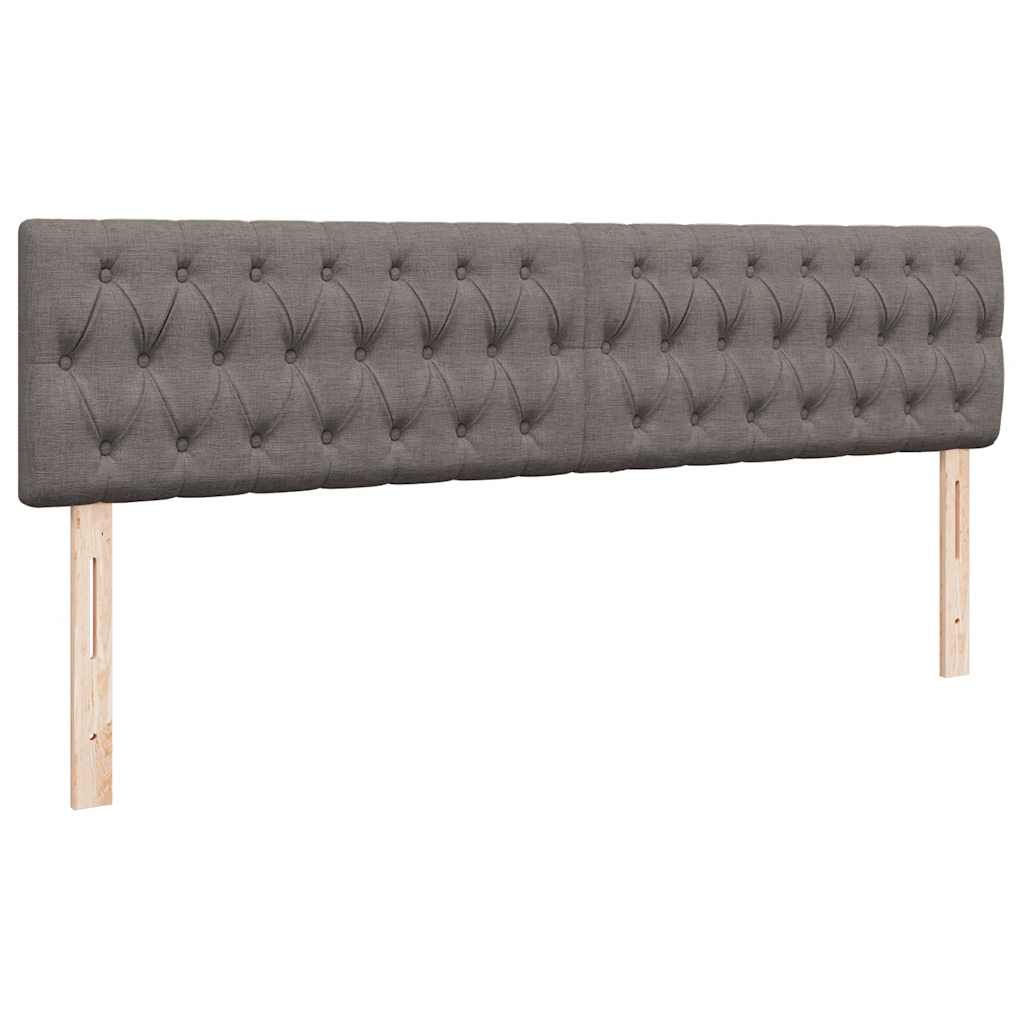 Οθωμανικό κρεβάτι με στρώμα Taupe 200x200 cm Ύφασμα - Pakobazaar