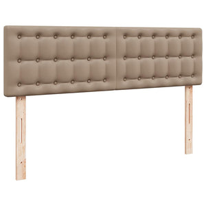 Οθωμανικό κρεβάτι με στρώματα Cappucino 160x200cm Faux Leather