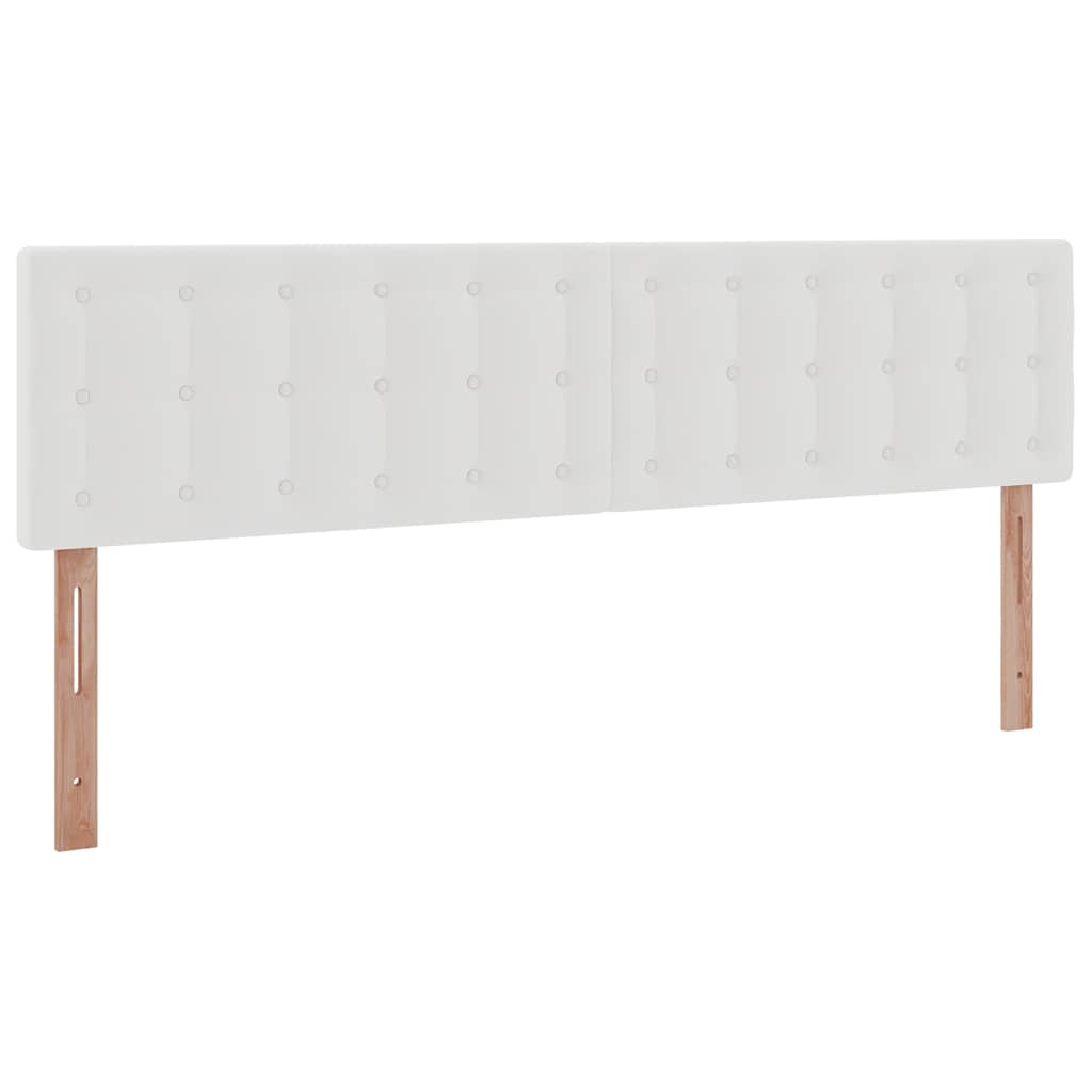 Οθωμανικό κρεβάτι με στρώματα Λευκό 180x200cm Faux Leather - Pakobazaar