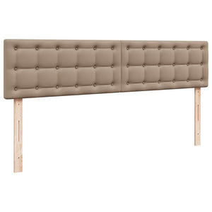 Οθωμανικό κρεβάτι με στρώματα Cappucino 200x200cm Faux Leather - Pakobazaar