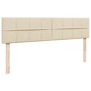 Οθωμανικό κρεβάτι με στρώματα Κρέμα 180x200cm ύφασμα