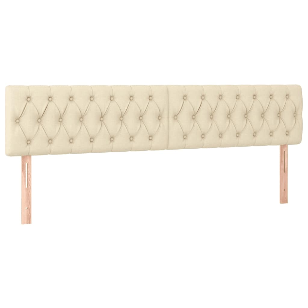 Οθωμανικό κρεβάτι με στρώματα Κρέμα 180x200cm ύφασμα