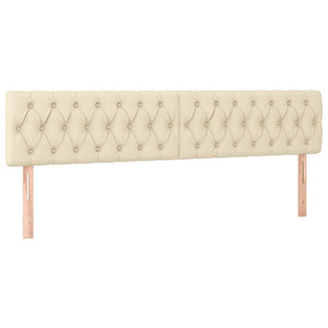 Οθωμανικό κρεβάτι με στρώματα Κρέμα 180x200cm ύφασμα
