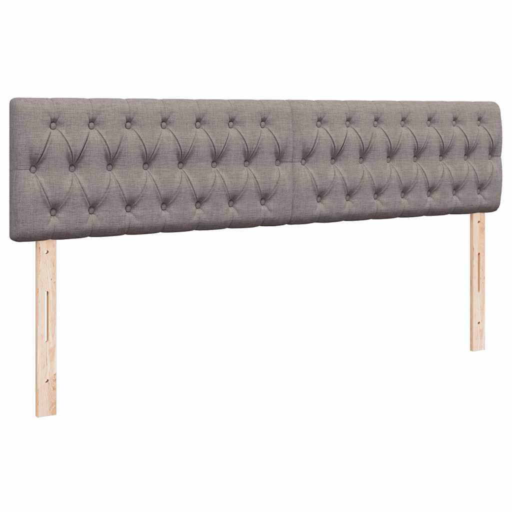 Οθωμανικό κρεβάτι με στρώματα Taupe 200x200cm ύφασμα - Pakobazaar