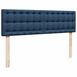 Οθωμανικό κρεβάτι με στρώματα μπλε 160x200cm ύφασμα - Pakobazaar