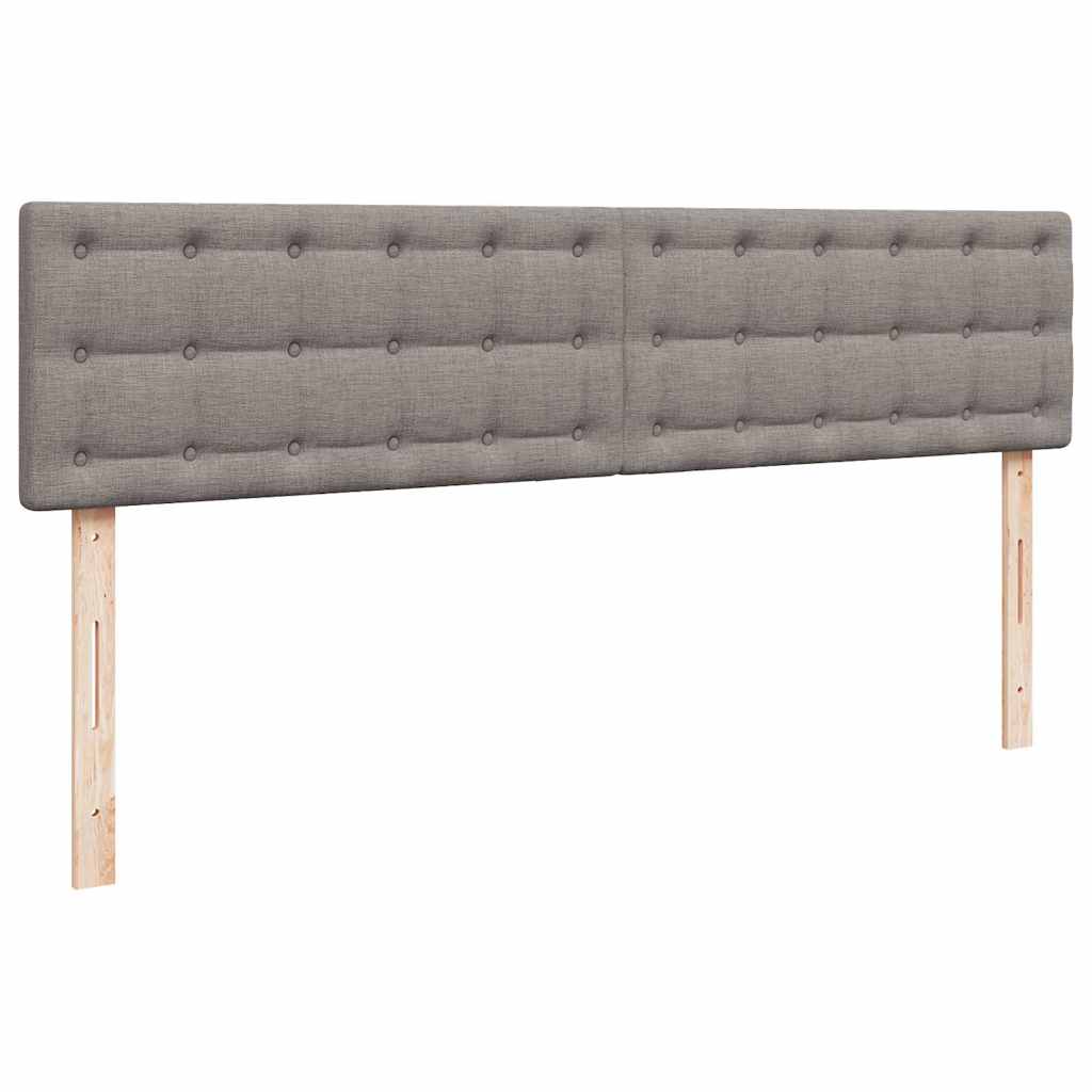 Οθωμανικό κρεβάτι με στρώματα Taupe 200x200cm ύφασμα