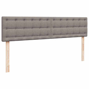 Οθωμανικό κρεβάτι με στρώματα Taupe 200x200cm ύφασμα