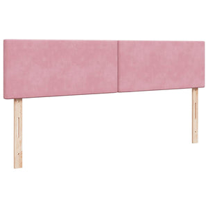 Οθωμανικό κρεβάτι με στρώματα ροζ 180x200cm Velvet - Pakobazaar