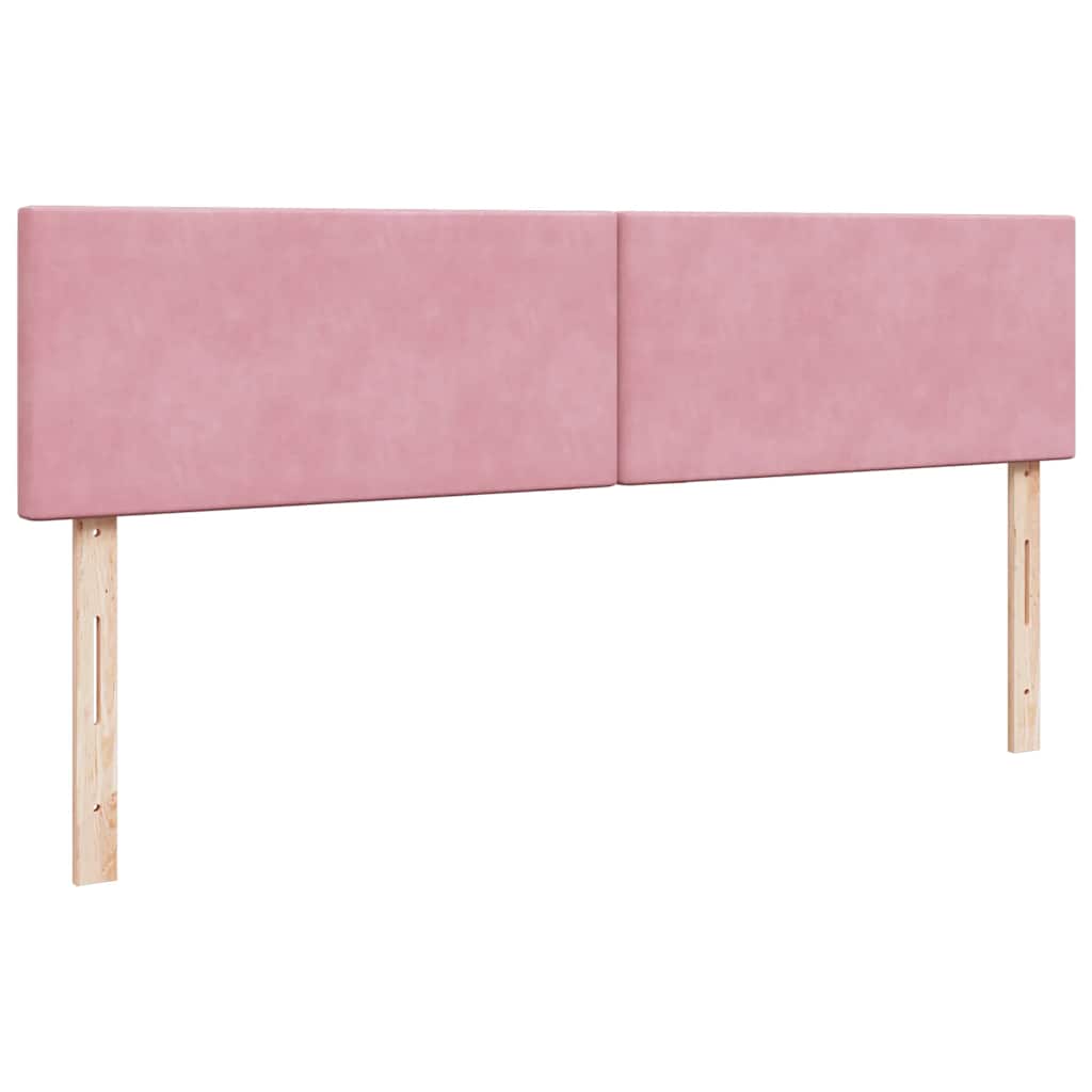 Οθωμανικό κρεβάτι με στρώματα ροζ 200x200cm Velvet - Pakobazaar