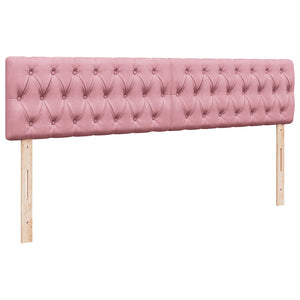 Οθωμανικό κρεβάτι με στρώματα ροζ 180x200cm Velvet - Pakobazaar