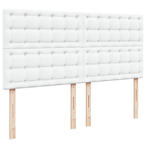 Οθωμανικό κρεβάτι με στρώμα Λευκό 160x200cm Faux Leather - Pakobazaar