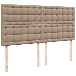 Οθωμανικό κρεβάτι με στρώματα Cappucino 200x200cm Faux Leather - Pakobazaar