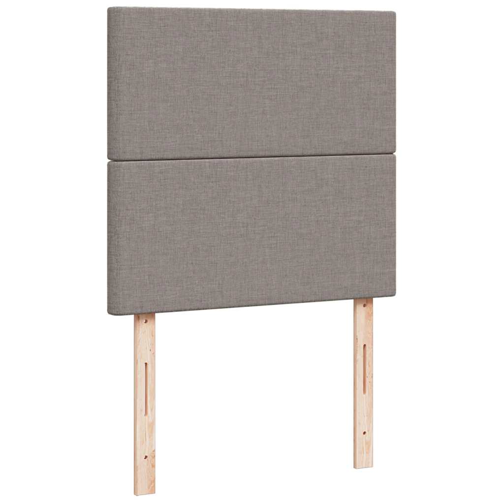 Οθωμανικό κρεβάτι με στρώμα Taupe 100x200cm ύφασμα
