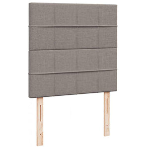 Οθωμανικό κρεβάτι με στρώμα Taupe 100x200cm ύφασμα
