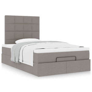 Οθωμανικό κρεβάτι με στρώμα Taupe 120x200cm ύφασμα - Pakobazaar