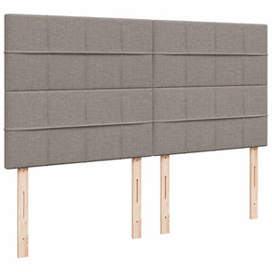 Οθωμανικό κρεβάτι με στρώμα Taupe 160x200cm ύφασμα