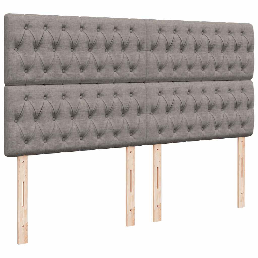 Οθωμανικό κρεβάτι με στρώμα Taupe 160x200cm ύφασμα - Pakobazaar