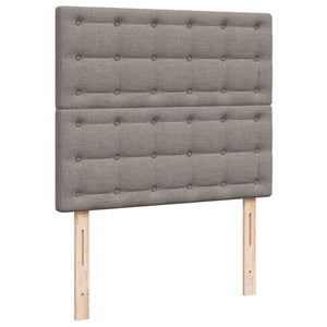 Οθωμανικό κρεβάτι με στρώμα Taupe 120x190 cm Ύφασμα